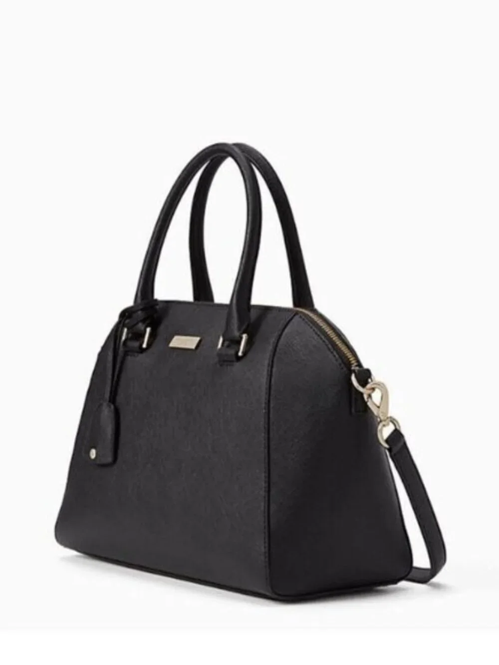 New Kate Spade NY Black Leather Miriam 2/Way Shoulder Bag
